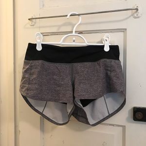 Heather Grey Lululemon Speed Up Short 2.5” Size 4